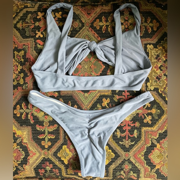 Little blue/grey bikini - Picture 2 of 2